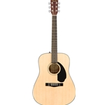 Fender CD-60S Dreadnought, Walnut Fingerboard, Natural Acoustic Guitar