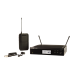 Shure BLX14R/W85 Lapel Wireless System With WL185 Michrophone