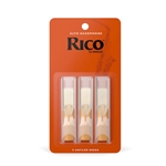 Rico By D'Addario Alto Saxophone Reeds Strength 2.5, 3-Pack