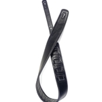 Stagg 3" Padded Leather style Guitar Strap Black