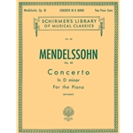 Concerto No. 2 in D Minor, Op. 40
Schirmer Library of Classics Volume 62