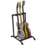 ROK-IT Folding Guitar Stand Holds 3