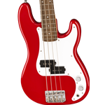 Squier Mini P Bass Dakota Red Electric Bass Guitar