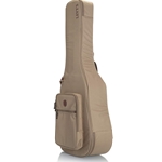 Levy's Deluxe Gig Bag for Dreadnought Guitars Tan