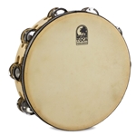 Toca T1010H Player’s Series Wood Tambourine, 10” Double Row with head