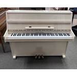 Young Chang E101 Continental Piano Polised White Pre-Owned