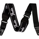 Fender Swell Neoprene Logo Strap, Running Logo, 2.5"