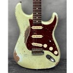 Fender Custom Shop Masterbuilt Greg Fessler '63 Stratocaster Relic Super Aged Daphne Blue Electric Guitar