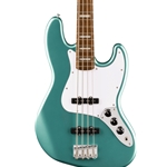 Squier Affinity Series Active Jazz Bass Mystic Sea Foam Green Electric Bass