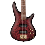 Ibanez SR300EDX Electric Bass Guitar Wine Red Frozen Matte