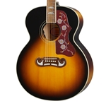 Epiphone J-200 Fishman Acoustic Electric Guitar Aged Vintage Sunburst Gloss
