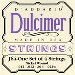 D'Addario EJ64 4-string Dulcimer Strings