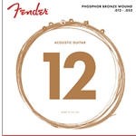 60L 12-53 Fender Acoustic Strings Phosphor Bronze