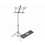 On Stage Folding Music Stand with Bag (Black)