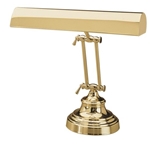 House of Troy P14-231-61 Polished Brass 14" Piano Lamp