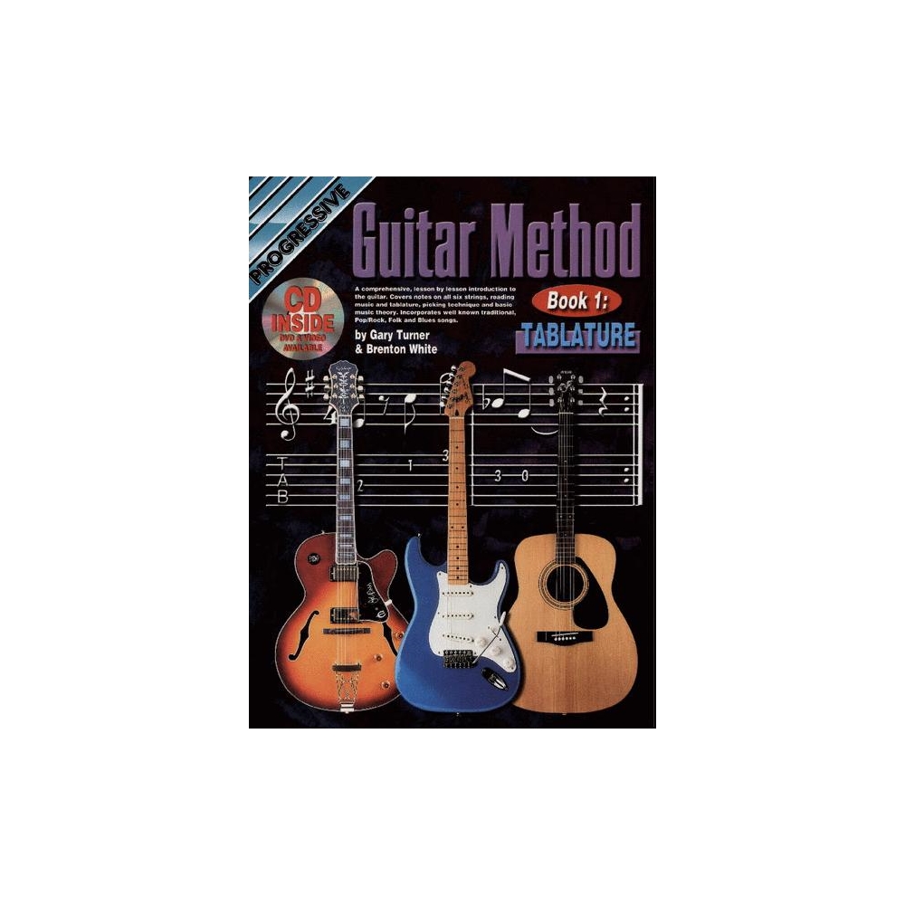 Progressive Guitar Method Book 1 Tab (Book/digital download)