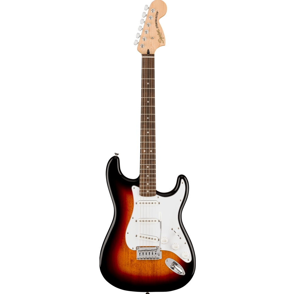 Squier Affinity Series Strat, 3-color Sunburst Electric Guitar