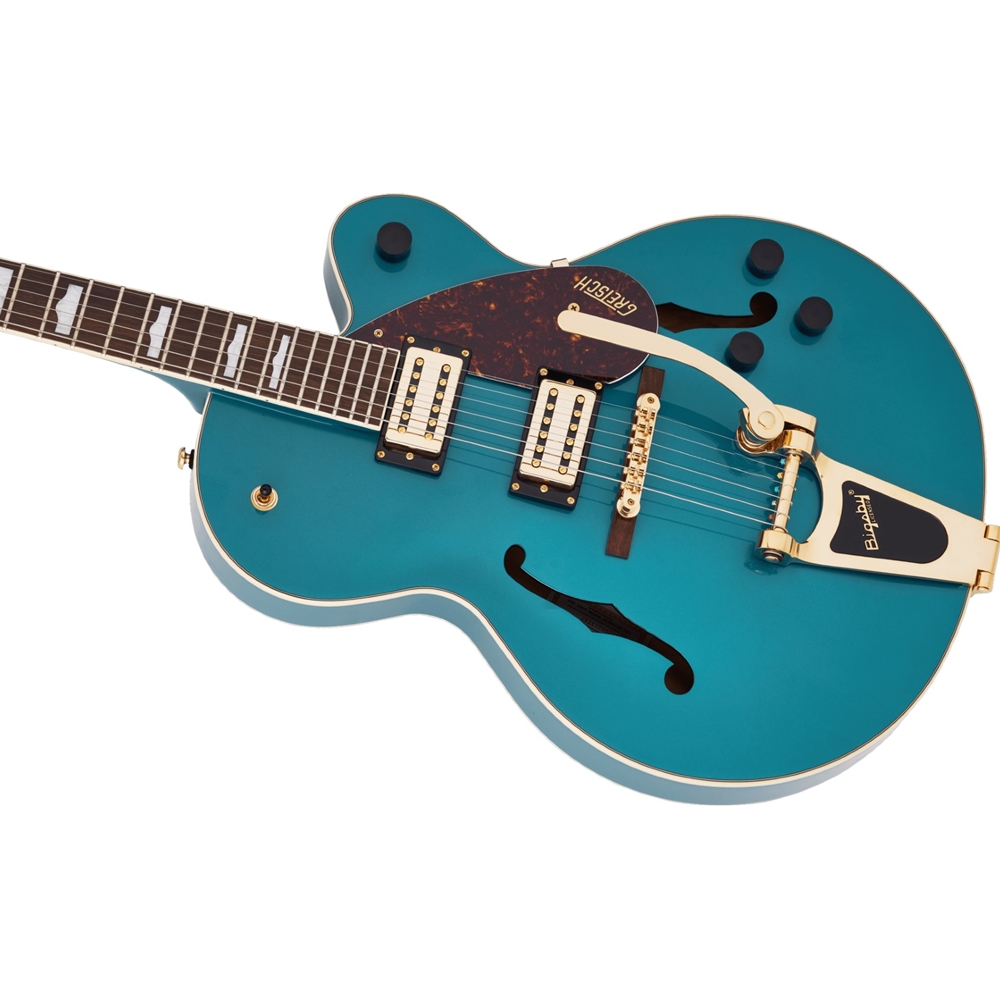 Gretsch G2410TG Streamliner Hollow Body Single-Cut and Gold Hardware S –  Chicago Music Exchange