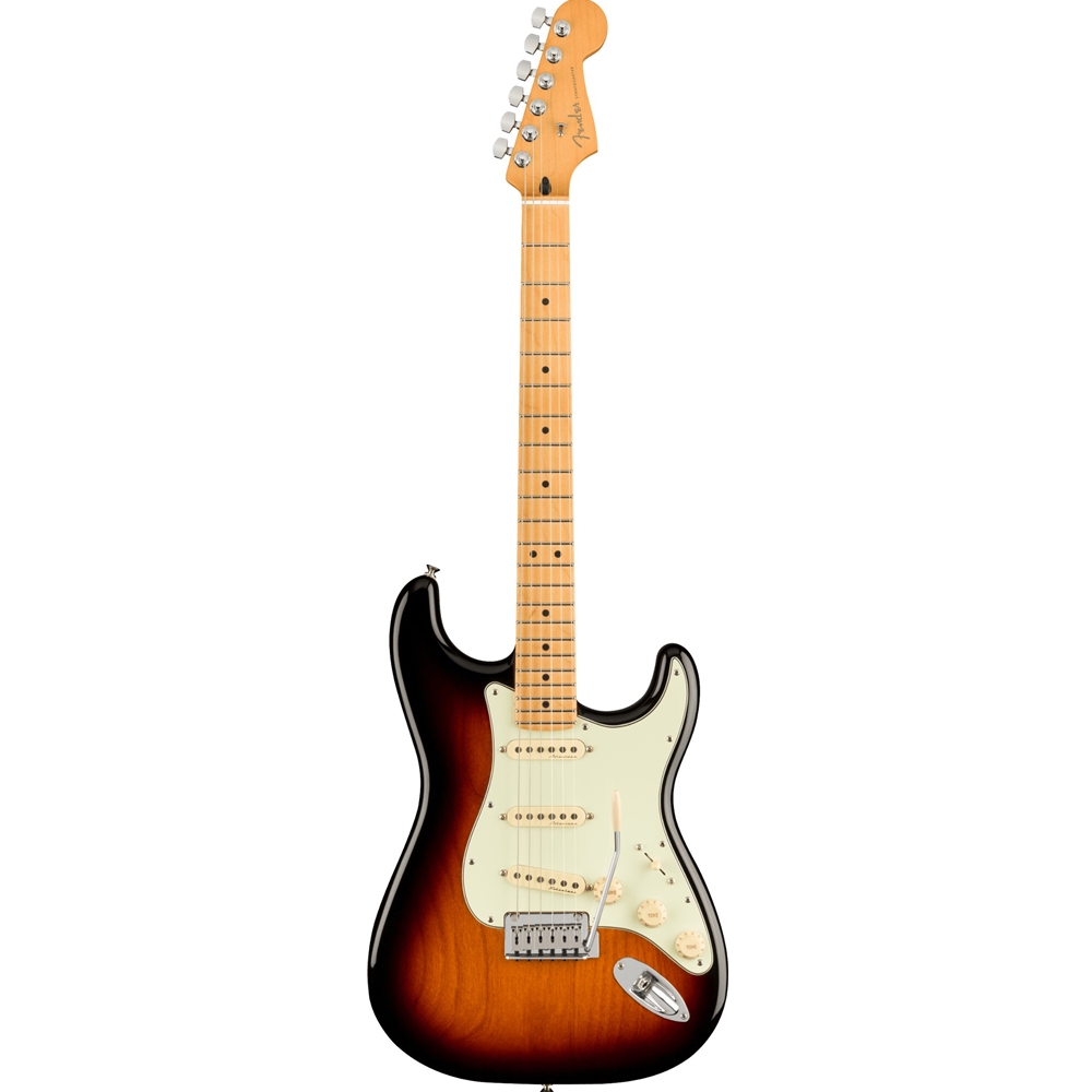 Fender Player Plus Stratocaster, Maple Fingerboard, 3 Color Sunburst