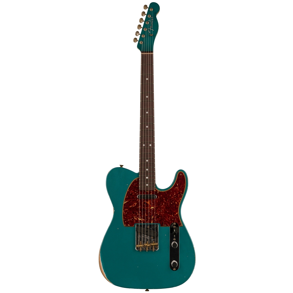 Fender Custom Shop Limited Edition '64 Telecaster Relic Electric Guitar  Aged Ocean Turquoise