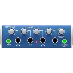 PreSonus HP4 4-Channel Headphone Amplifier, Blue