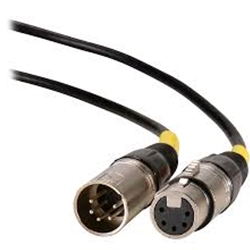 Chauvet 5-Pin 25' DMX cable