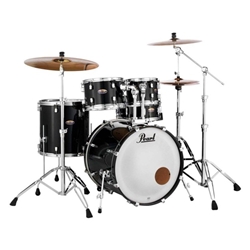 Pearl 5 Piece Decade Maple Shell Pack Black Ice Lacquer