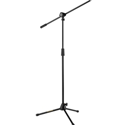 Hercules MS432B Stage Series Quick Turn Tripod Microphone Stand with 2-in-1 Boom