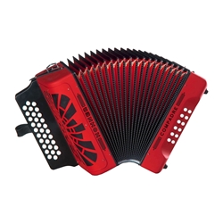 Compadre FBbEb, red with Gig Bag