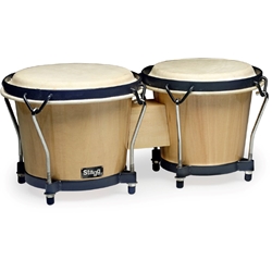 Stagg BW70N Traditional Wood Bongos Natural
