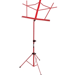 On Stage Music Stand w/bag Red