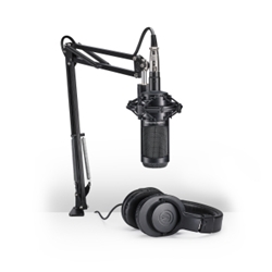 Audio Technica AT2035PK Streaming Podcasting Microphone Pack