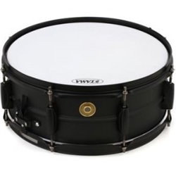 Tama Woodworks 6.5x14 Poplar Black  Shell HW Snare Drum