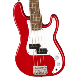 Squier Mini P Bass Dakota Red Electric Bass Guitar