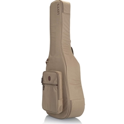 Levy's Deluxe Gig Bag for Dreadnought Guitars Tan