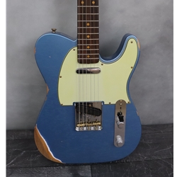 Fender Custom Shop Limited Edition '61 Telecaster Aged Relic Lake Placid Blue Electric Guitar