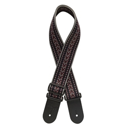 Stagg Woven cotton guitar strap with rafter pattern