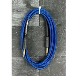 ProFormance LCH-10 10ft Cloth Covered Instrument Cable Blue