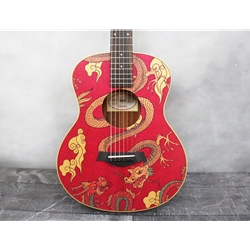 Taylor GS Mini-e Special Edition,Dragon, Colorful Acoustic Electric Guitar