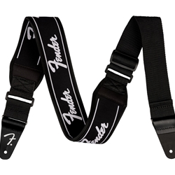 Fender Swell Neoprene Logo Strap, Running Logo, 2.5"