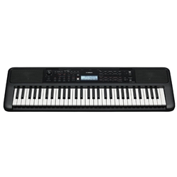 Yamaha PSRE383 61 Key Portable Keyboard With Power Supply