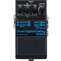 Boss SDE-3 Dual Digital Delay Effect Pedal