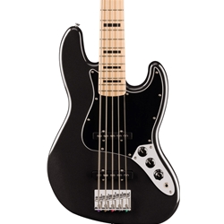 Squier Affinity Series Active Jazz Bass V Black Metallic Electric Bass