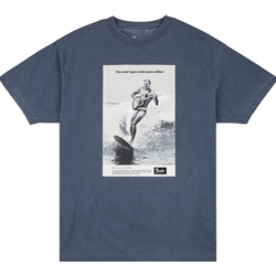 Fender Vintage Ad Surfer Tee, Ocean,  L  Tee, Black, L