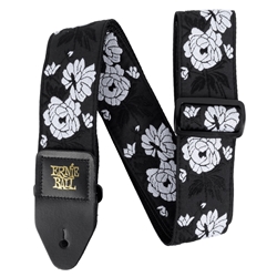 Ernie Ball Classic Jacquard Guitar Strap Vanilla Rose