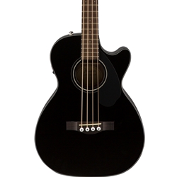 Fender CB-60SCE Black Acoustic Electric Bass