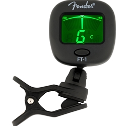 Fender FT-1 Pro Clip-On Tuner, Black