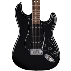 Fender Standard Stratocaster HSS Black Electric Guitar