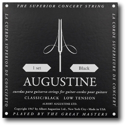 Augustine Low Tension Black Classical Guitar Strings