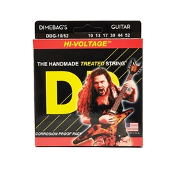 DR DBG1052 Dimebag Darrell Nickel Plated Electric Guitar Strings 10-52